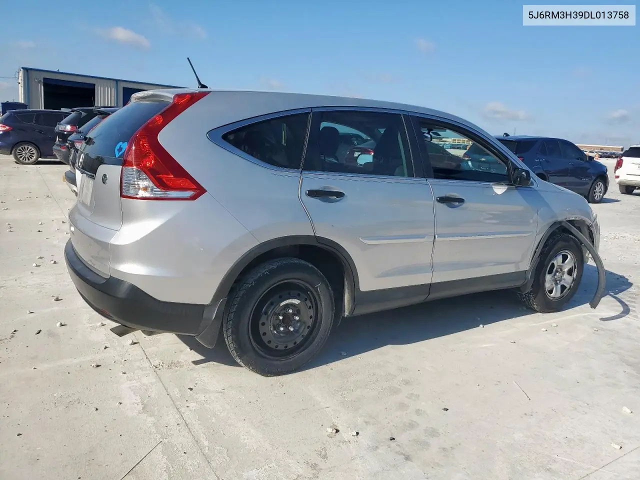 2013 Honda Cr-V Lx VIN: 5J6RM3H39DL013758 Lot: 62524635