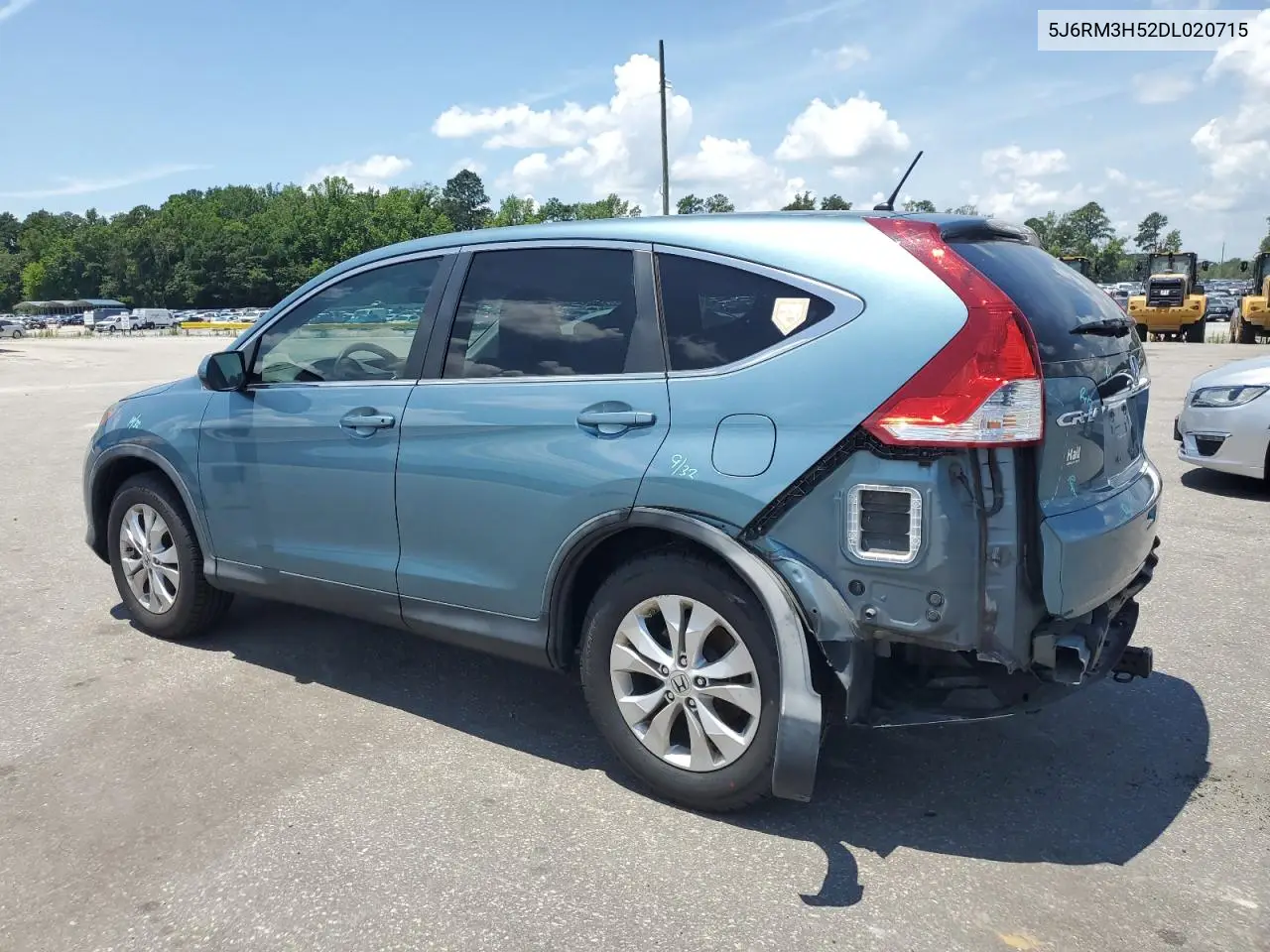 2013 Honda Cr-V Ex VIN: 5J6RM3H52DL020715 Lot: 62533395