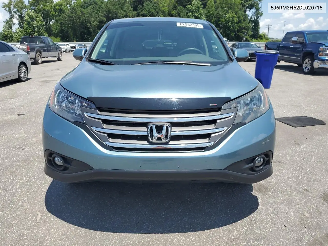 2013 Honda Cr-V Ex VIN: 5J6RM3H52DL020715 Lot: 62533395