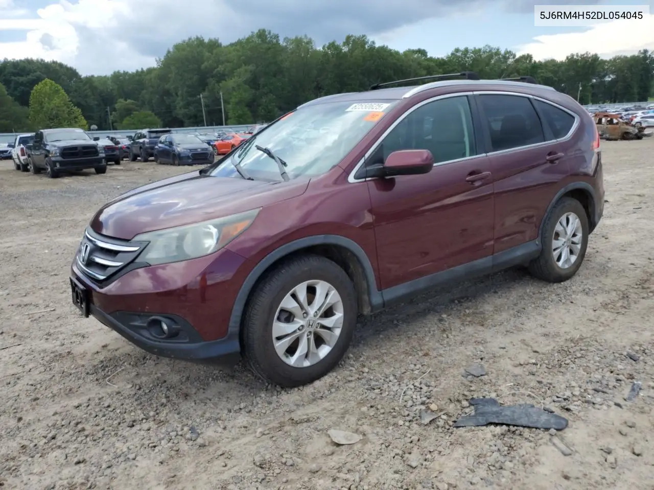 2013 Honda Cr-V Ex VIN: 5J6RM4H52DL054045 Lot: 62550625