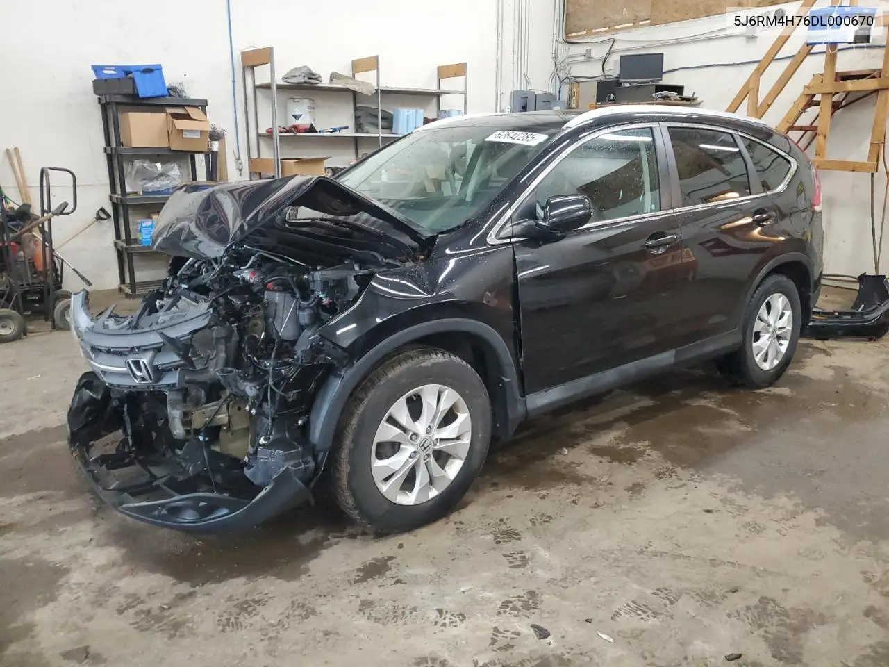 2013 Honda Cr-V Exl VIN: 5J6RM4H76DL000670 Lot: 62642285
