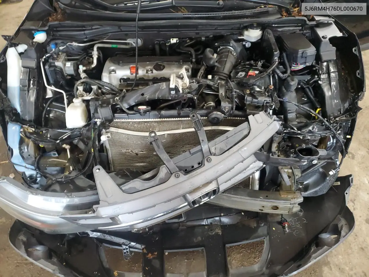 2013 Honda Cr-V Exl VIN: 5J6RM4H76DL000670 Lot: 62642285