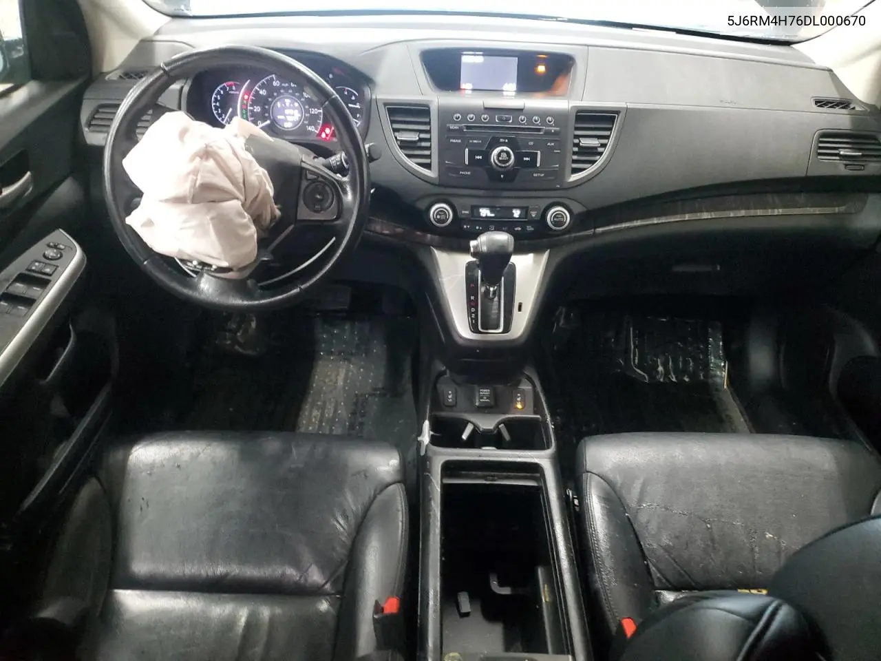 2013 Honda Cr-V Exl VIN: 5J6RM4H76DL000670 Lot: 62642285
