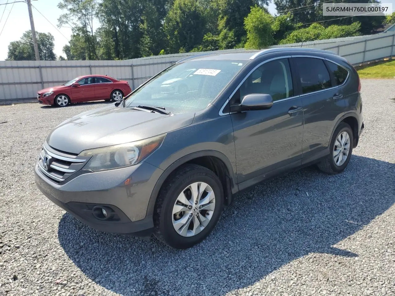 2013 Honda Cr-V Exl VIN: 5J6RM4H76DL000197 Lot: 62810445