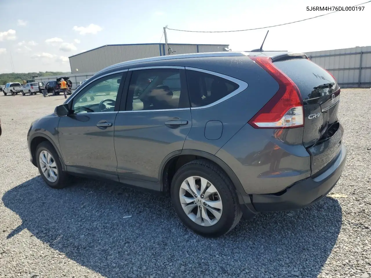 2013 Honda Cr-V Exl VIN: 5J6RM4H76DL000197 Lot: 62810445