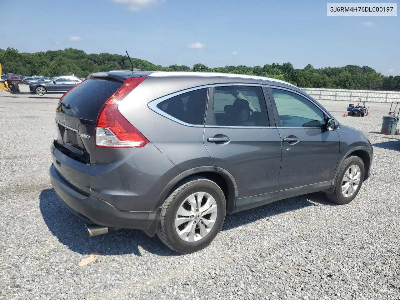 2013 Honda Cr-V Exl VIN: 5J6RM4H76DL000197 Lot: 62810445