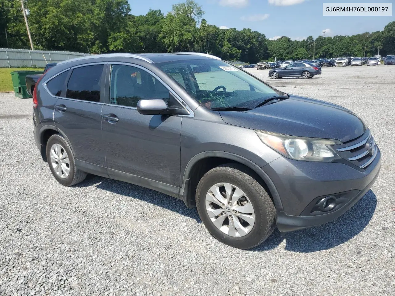 2013 Honda Cr-V Exl VIN: 5J6RM4H76DL000197 Lot: 62810445