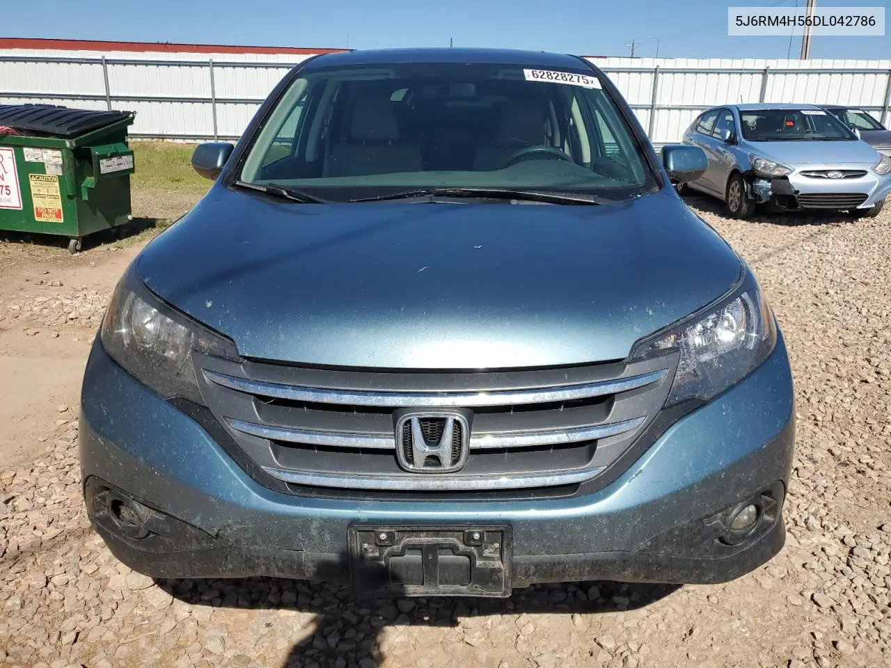 2013 Honda Cr-V Ex VIN: 5J6RM4H56DL042786 Lot: 62828275