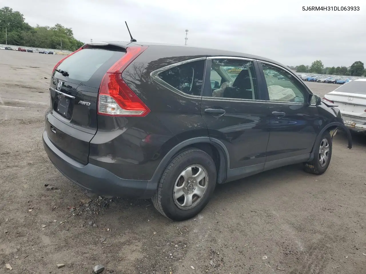 2013 Honda Cr-V Lx VIN: 5J6RM4H31DL063933 Lot: 62905815