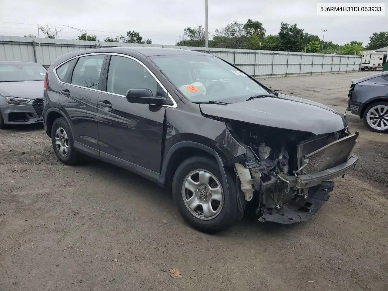 2013 Honda Cr-V Lx VIN: 5J6RM4H31DL063933 Lot: 62905815