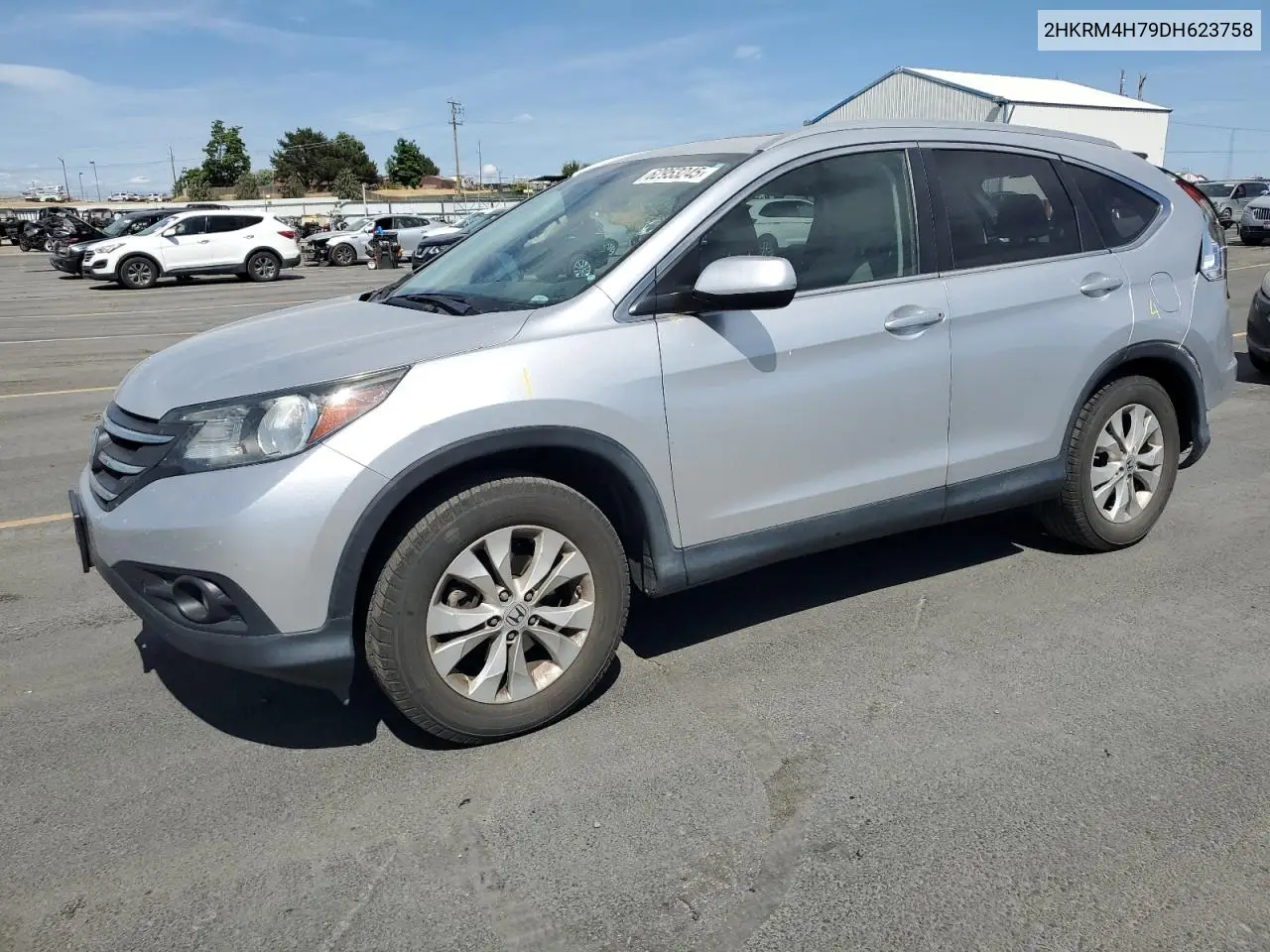 2013 Honda Cr-V Exl VIN: 2HKRM4H79DH623758 Lot: 62953245
