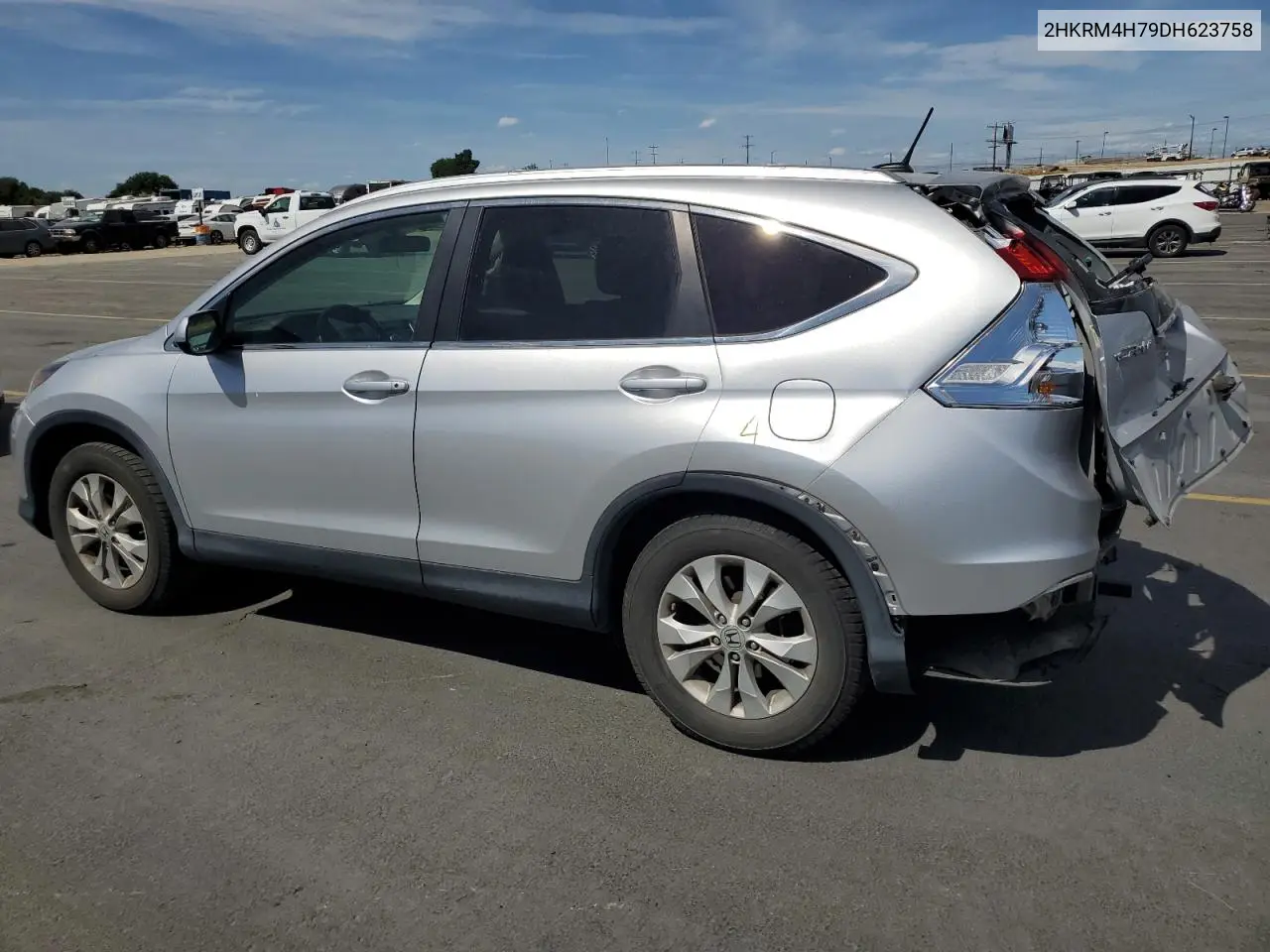 2013 Honda Cr-V Exl VIN: 2HKRM4H79DH623758 Lot: 62953245