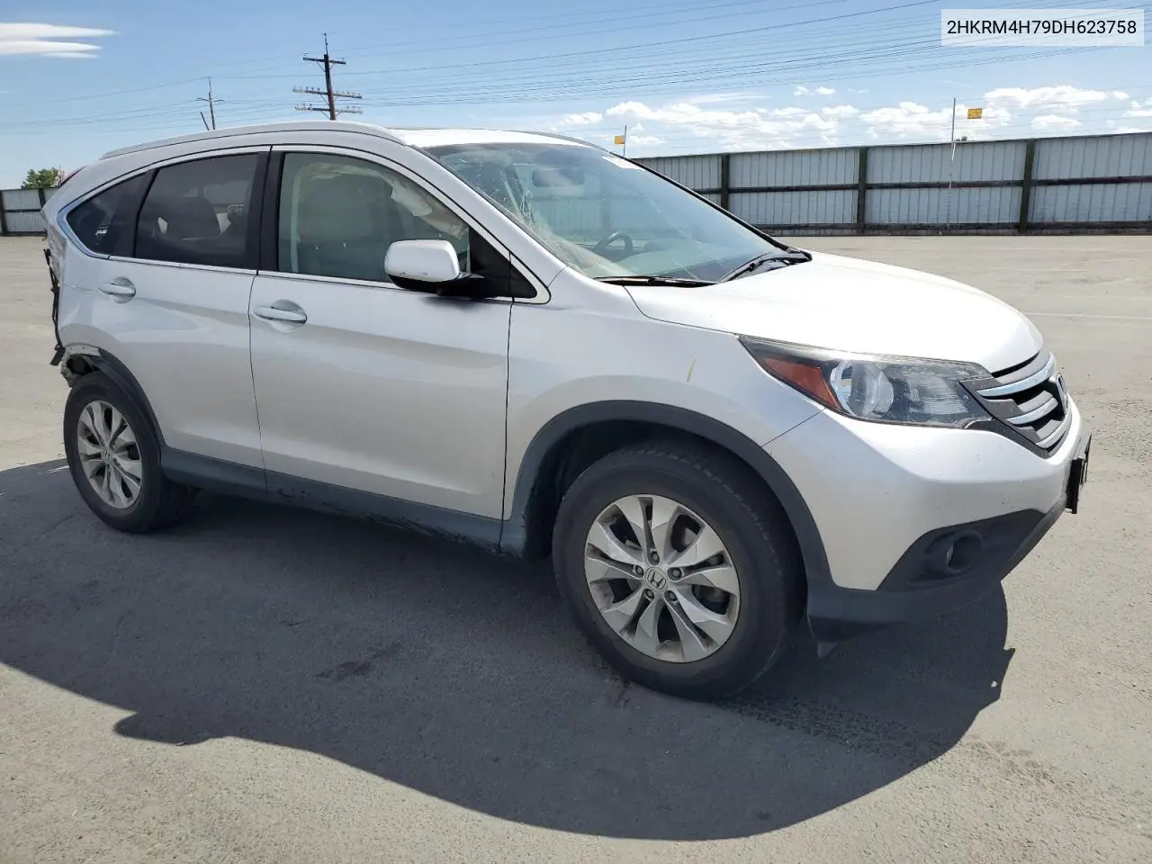 2013 Honda Cr-V Exl VIN: 2HKRM4H79DH623758 Lot: 62953245