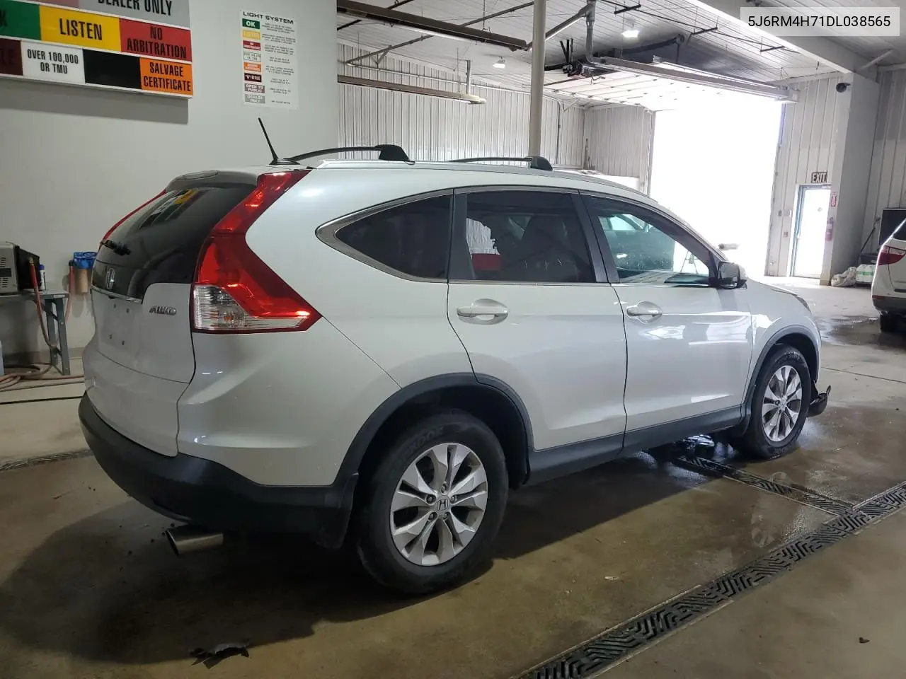 2013 Honda Cr-V Exl VIN: 5J6RM4H71DL038565 Lot: 63002395