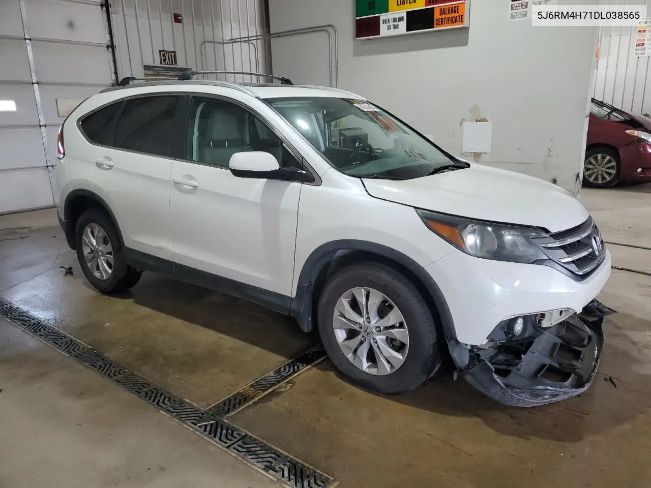 2013 Honda Cr-V Exl VIN: 5J6RM4H71DL038565 Lot: 63002395