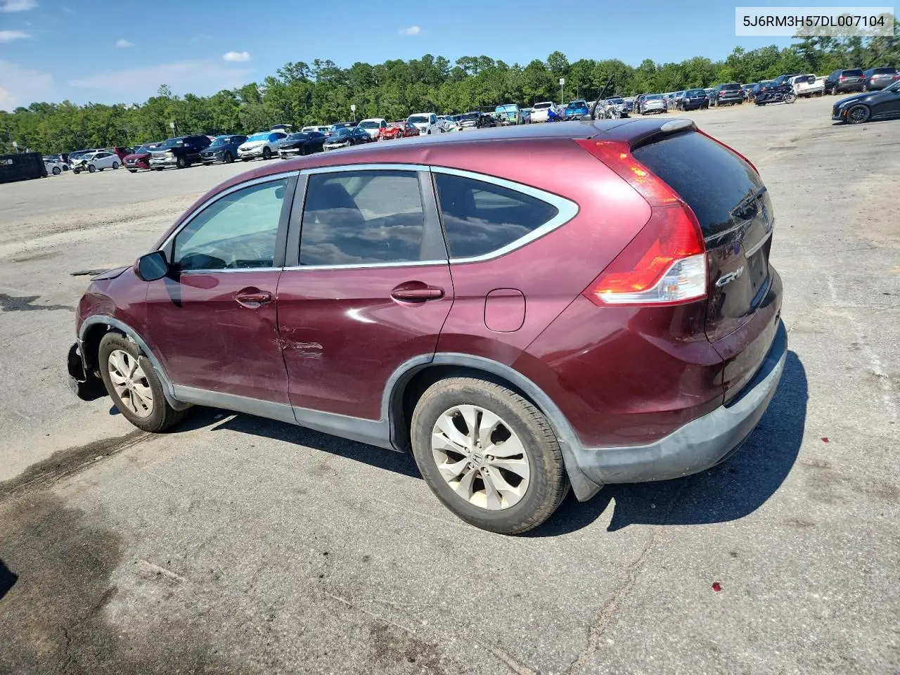 2013 Honda Cr-V Ex VIN: 5J6RM3H57DL007104 Lot: 63145345