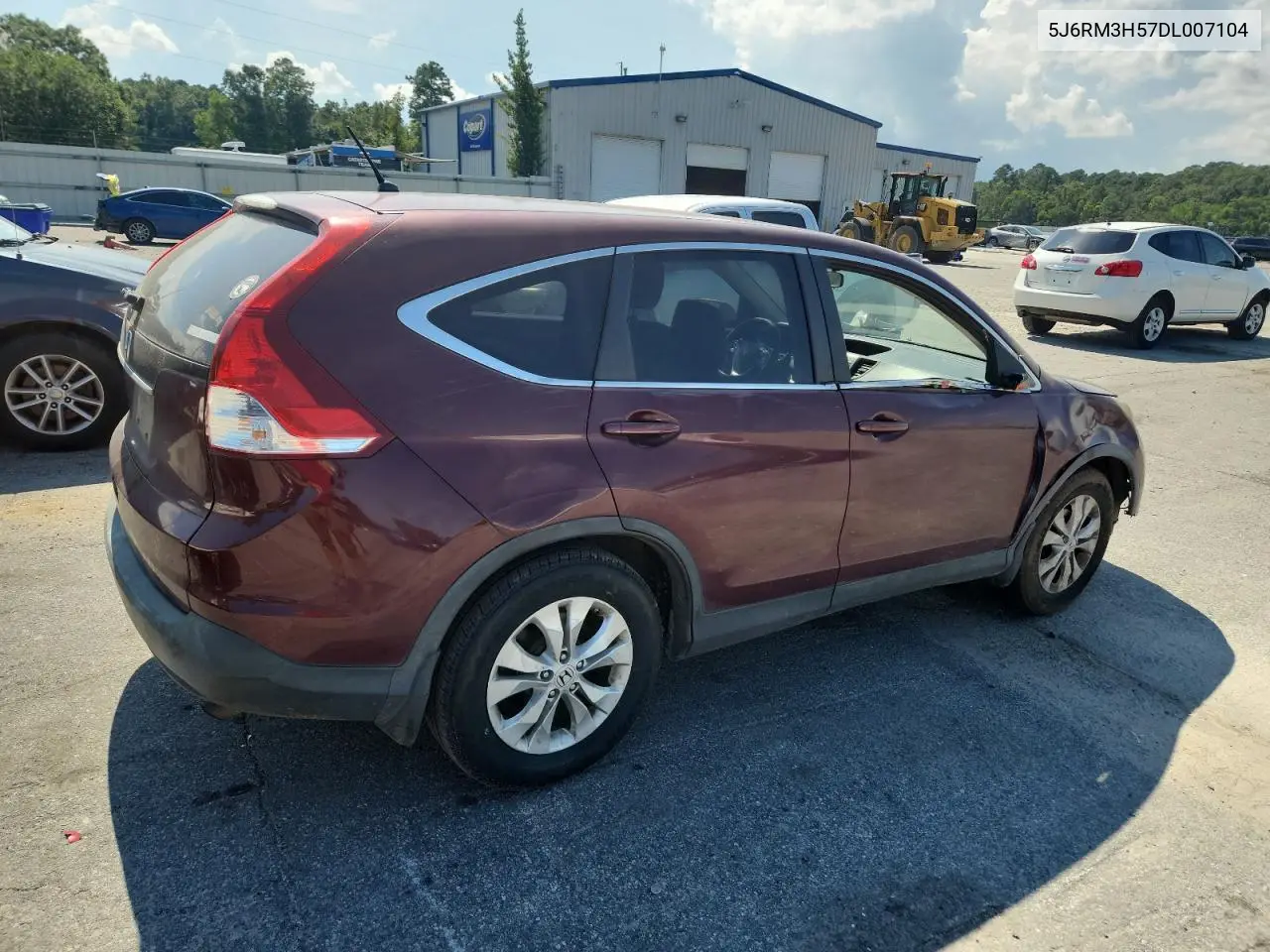 2013 Honda Cr-V Ex VIN: 5J6RM3H57DL007104 Lot: 63145345