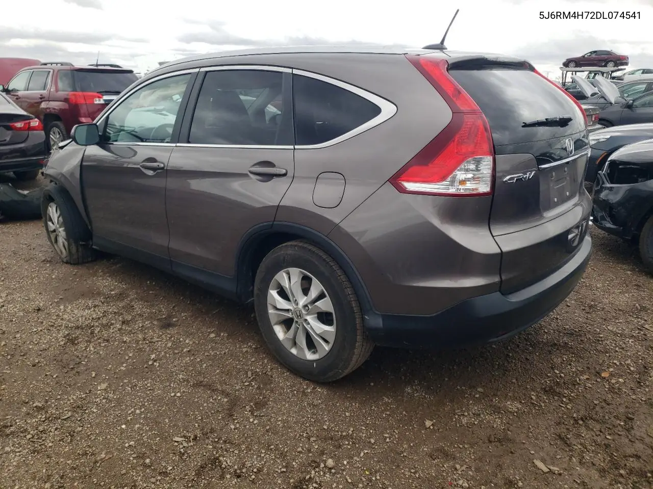 2013 Honda Cr-V Exl VIN: 5J6RM4H72DL074541 Lot: 80708924