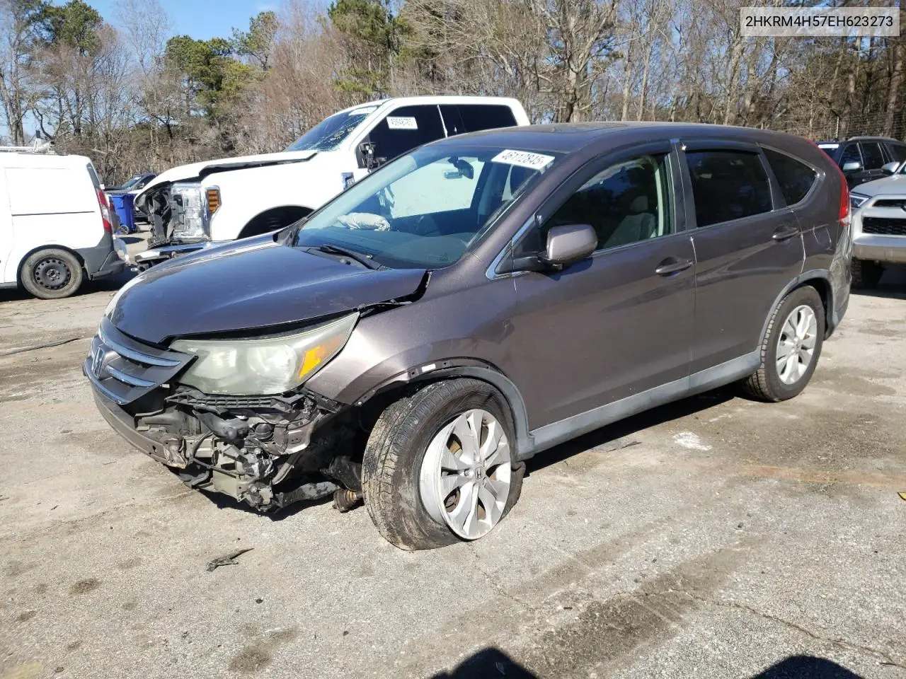 2014 Honda Cr-V Ex VIN: 2HKRM4H57EH623273 Lot: 46112845