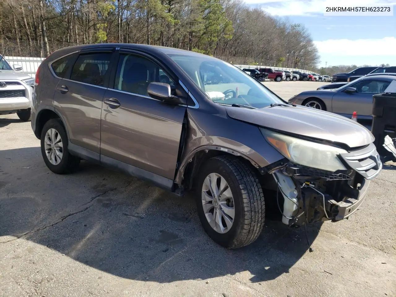 2014 Honda Cr-V Ex VIN: 2HKRM4H57EH623273 Lot: 46112845