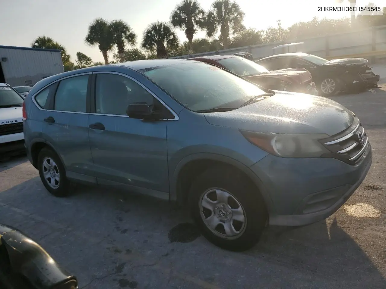 2014 Honda Cr-V Lx VIN: 2HKRM3H36EH545545 Lot: 46685205
