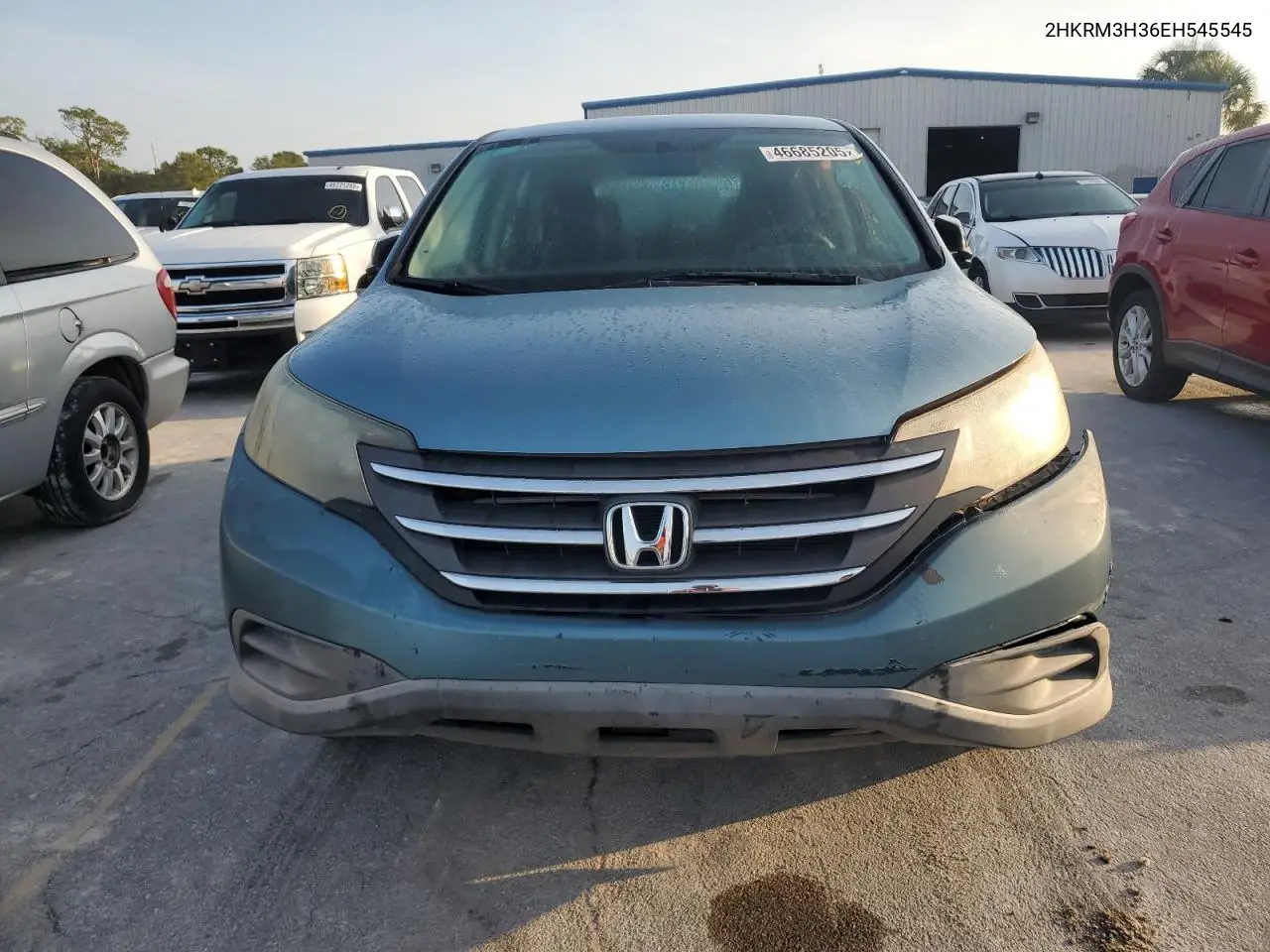 2014 Honda Cr-V Lx VIN: 2HKRM3H36EH545545 Lot: 46685205