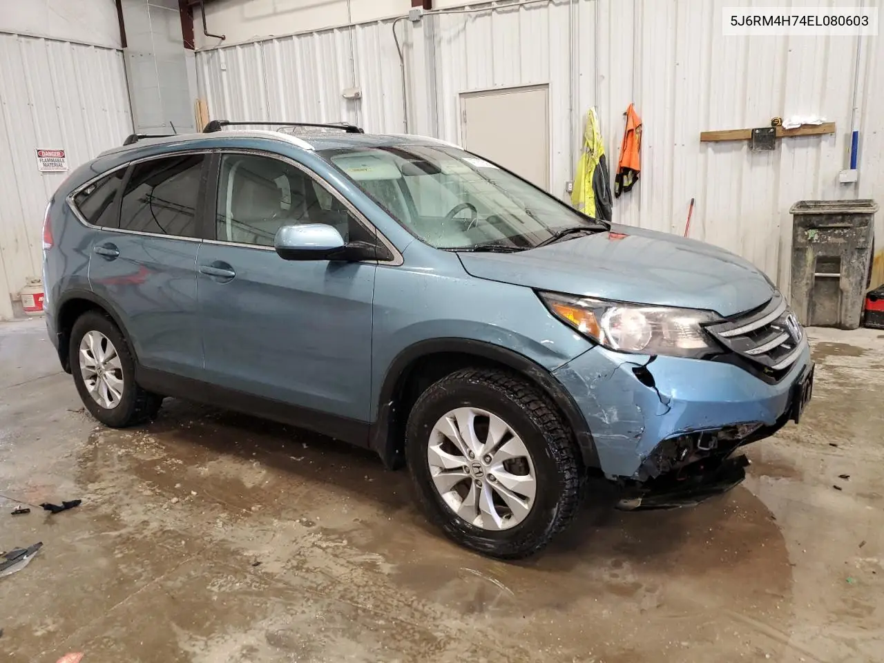 2014 Honda Cr-V Exl VIN: 5J6RM4H74EL080603 Lot: 47787505