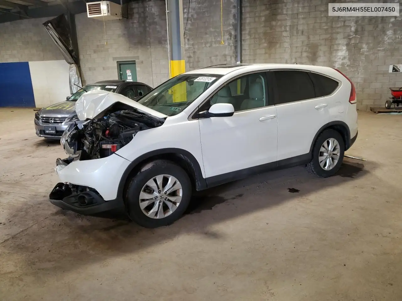 2014 Honda Cr-V Ex VIN: 5J6RM4H55EL007450 Lot: 52813315