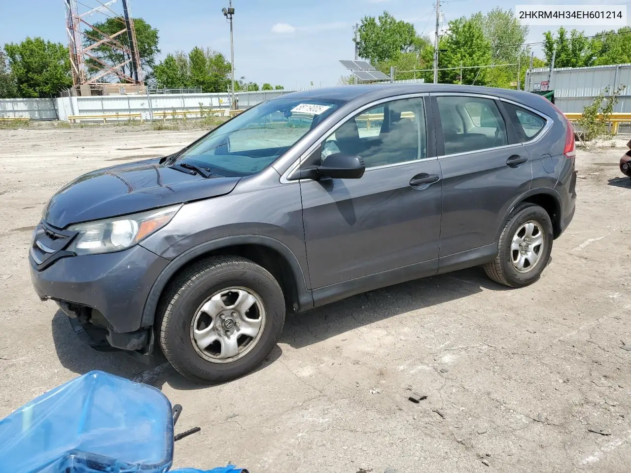 2014 Honda Cr-V Lx VIN: 2HKRM4H34EH601214 Lot: 55119005