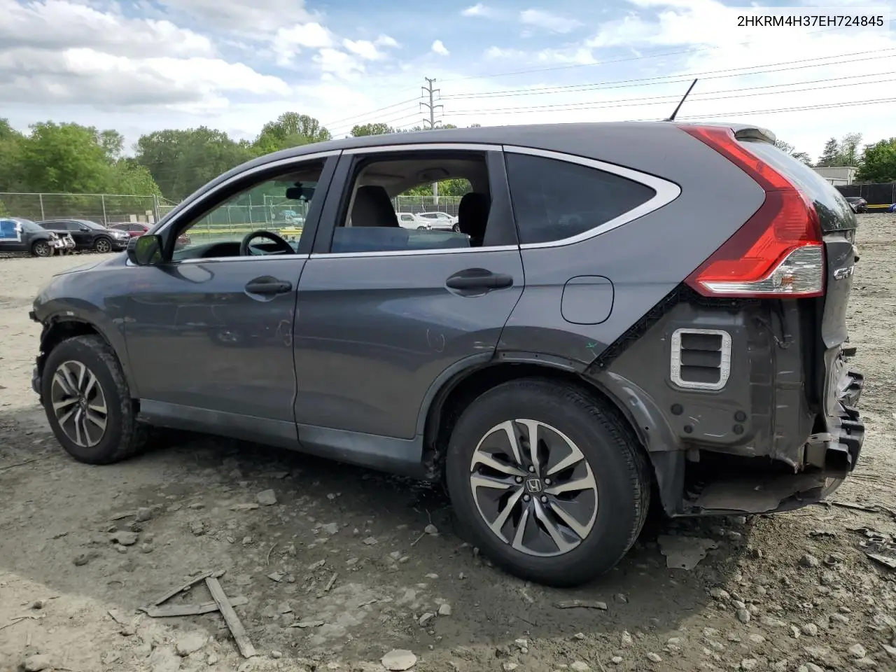 2hkrm4h37eh724845 2HKRM4H37EH724845 2014 Honda Cr-V Lx