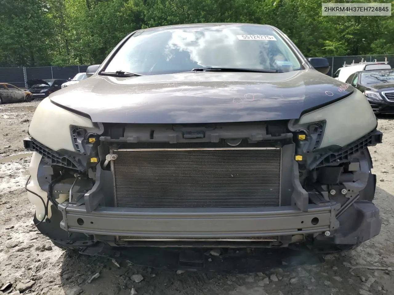 2hkrm4h37eh724845 2HKRM4H37EH724845 2014 Honda Cr-V Lx