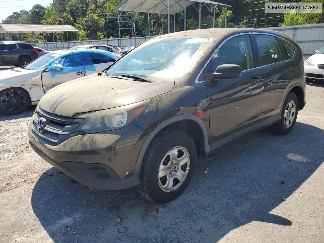 2014 Honda Cr-V Lx VIN: 5J6RM4H35EL077562 Lot: 55742275