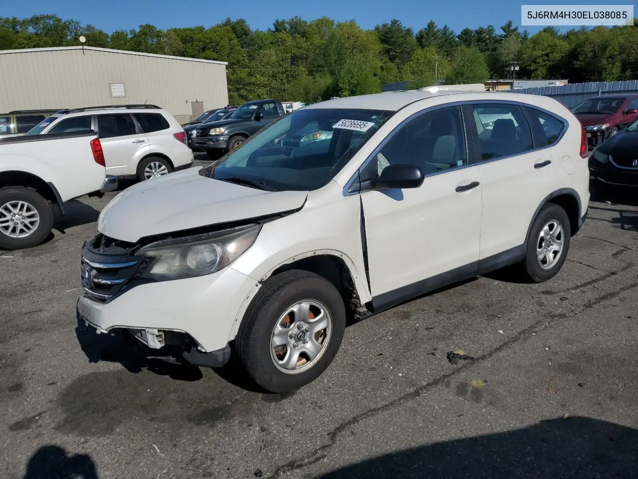 2014 Honda Cr-V Lx VIN: 5J6RM4H30EL038085 Lot: 56286695