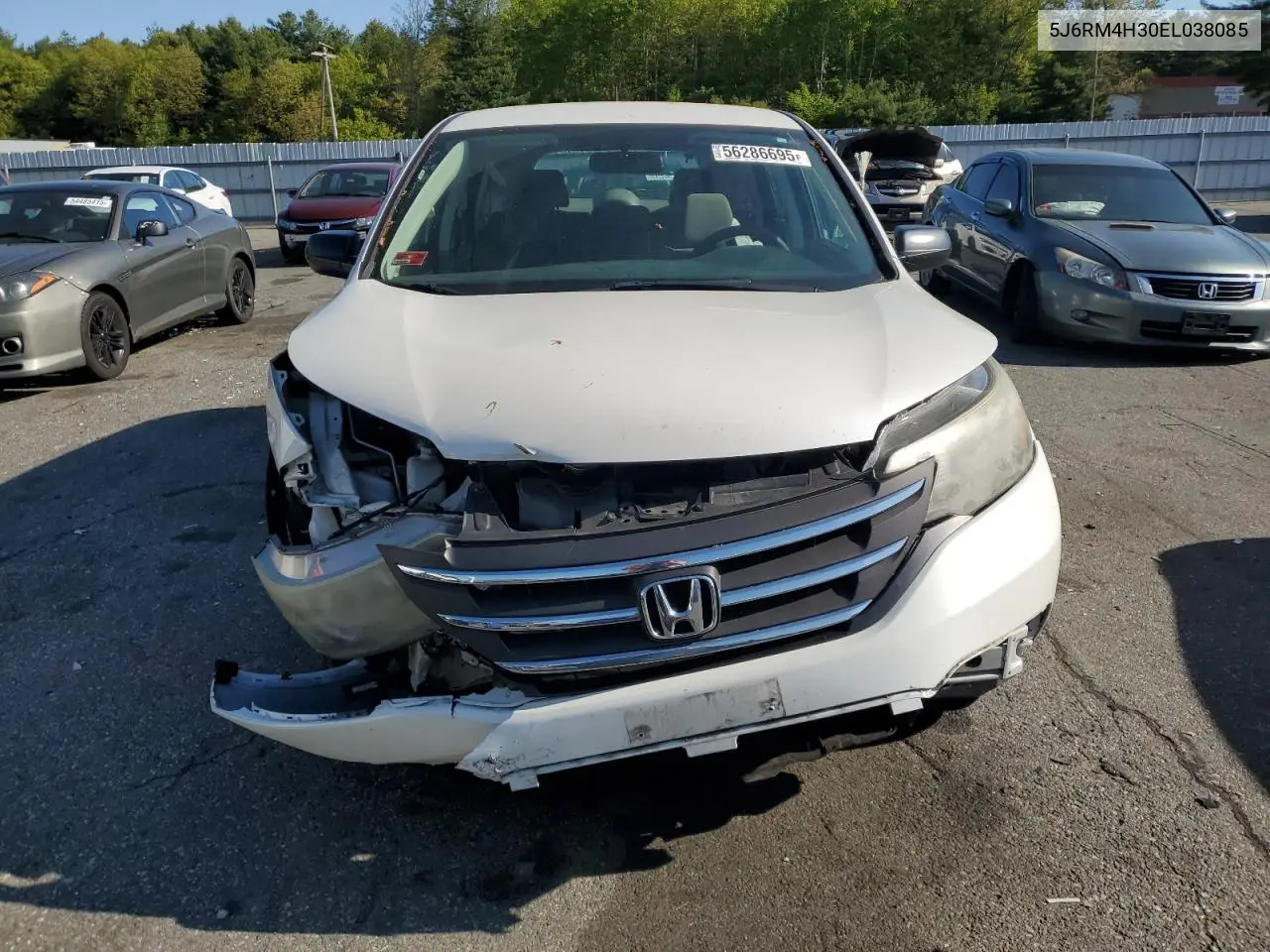 2014 Honda Cr-V Lx VIN: 5J6RM4H30EL038085 Lot: 56286695