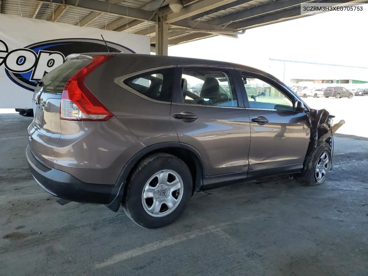 2014 Honda Cr-V Lx VIN: 3CZRM3H3XEG705753 Lot: 56311705