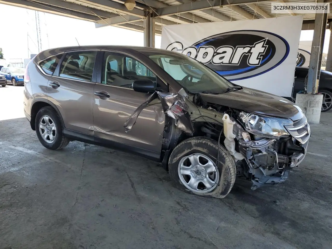 2014 Honda Cr-V Lx VIN: 3CZRM3H3XEG705753 Lot: 56311705