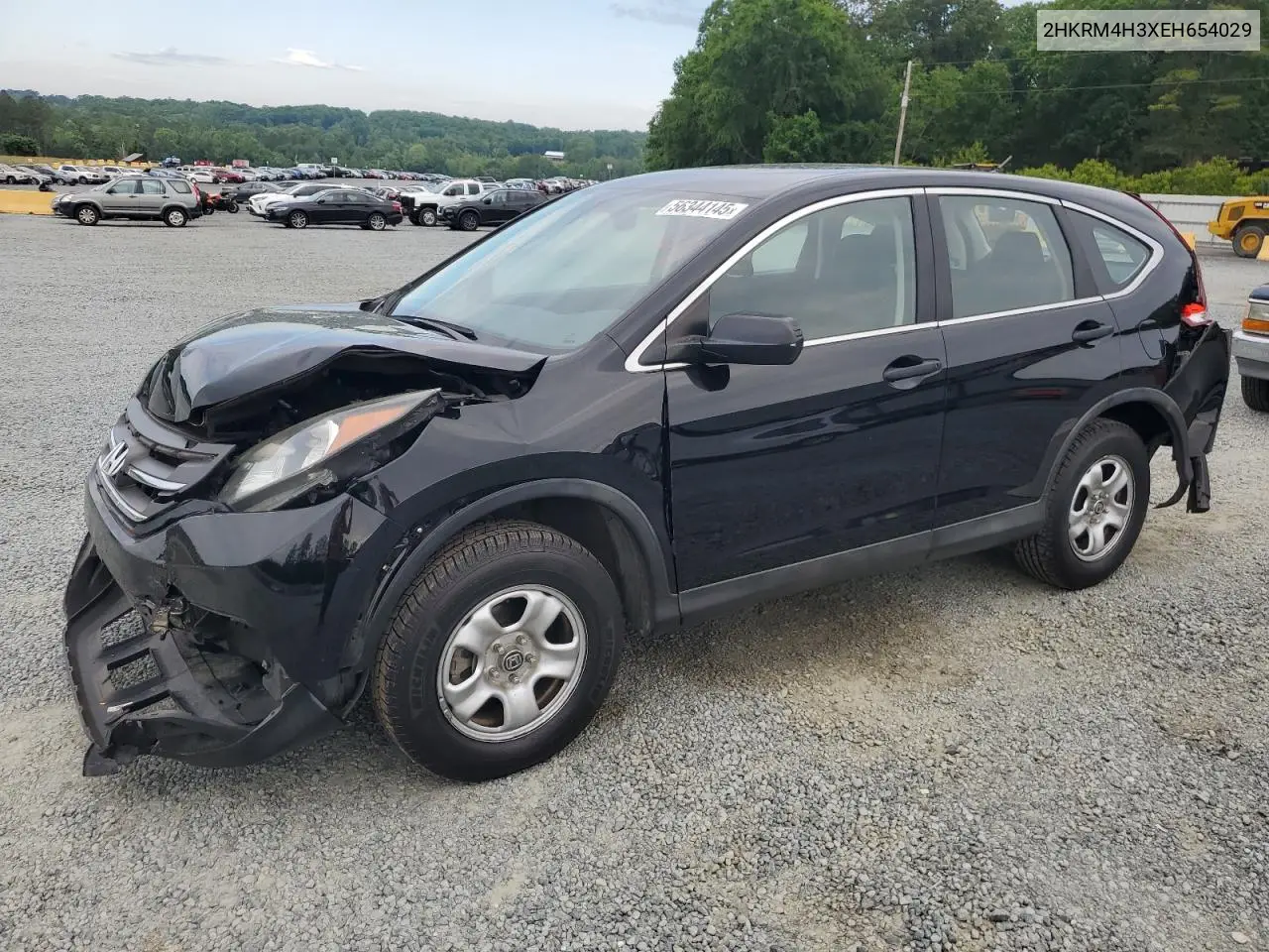 2hkrm4h3xeh654029 2HKRM4H3XEH654029 2014 Honda Cr-V Lx