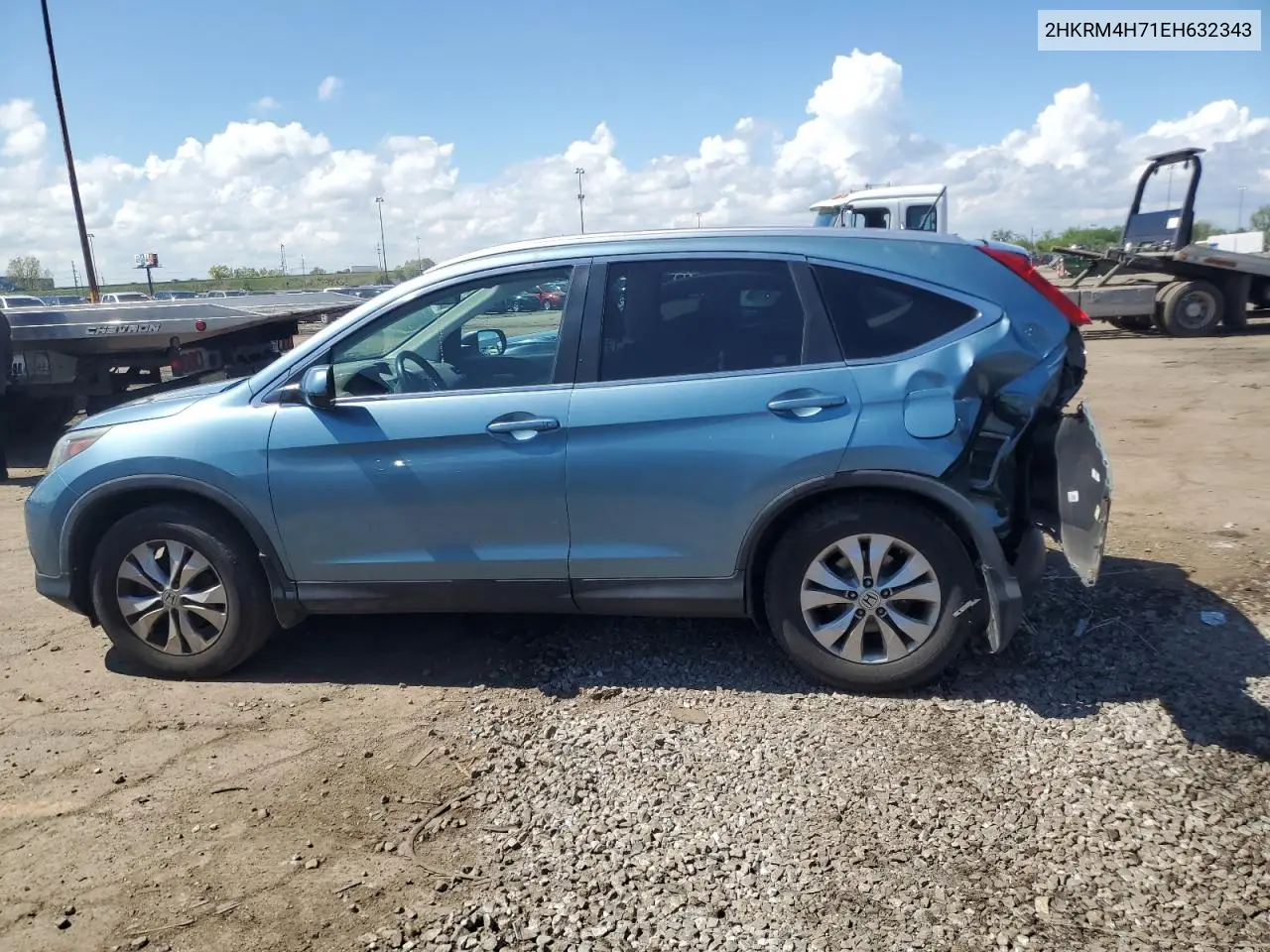 2014 Honda Cr-V Exl VIN: 2HKRM4H71EH632343 Lot: 56654575