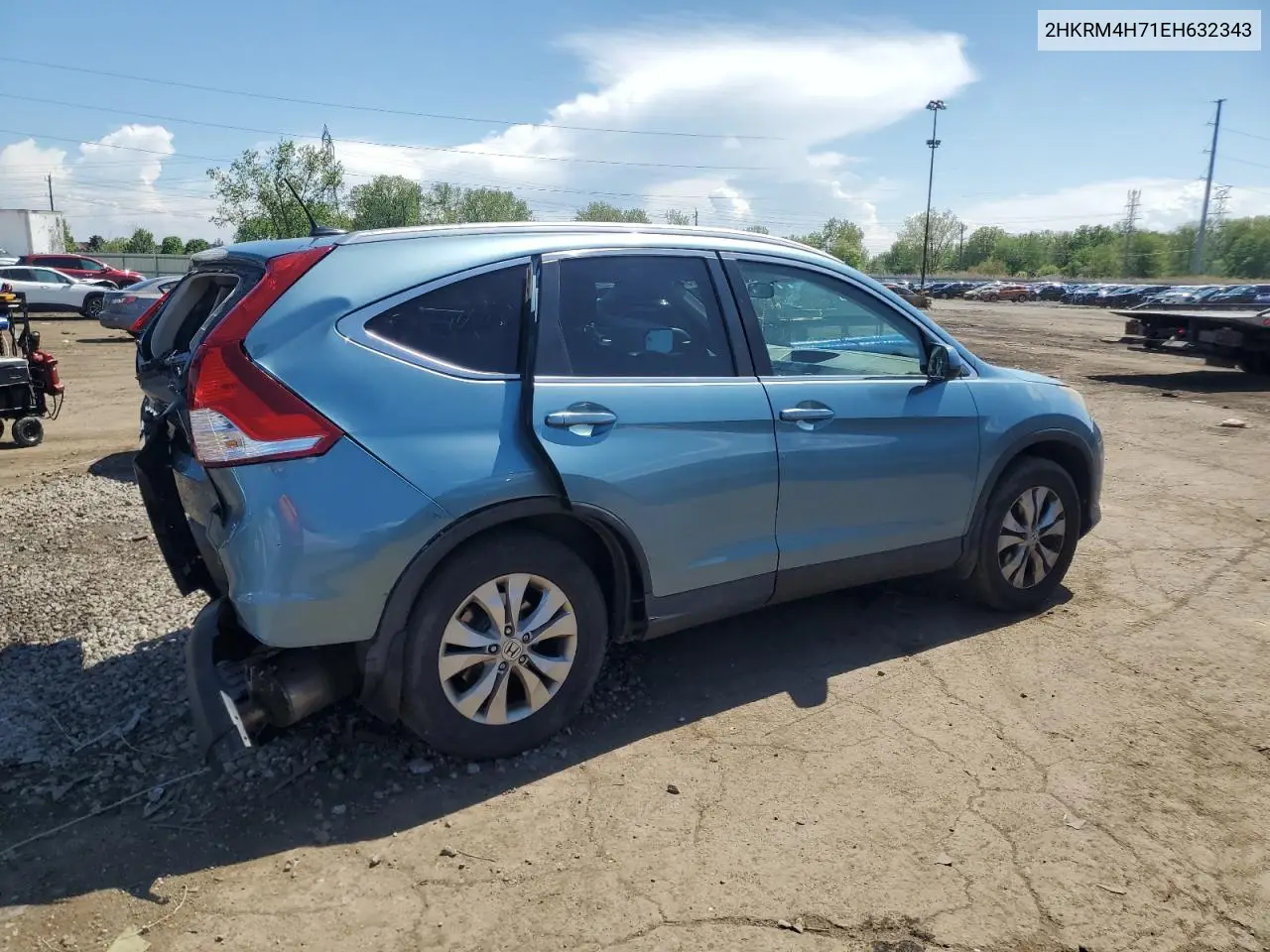 2014 Honda Cr-V Exl VIN: 2HKRM4H71EH632343 Lot: 56654575