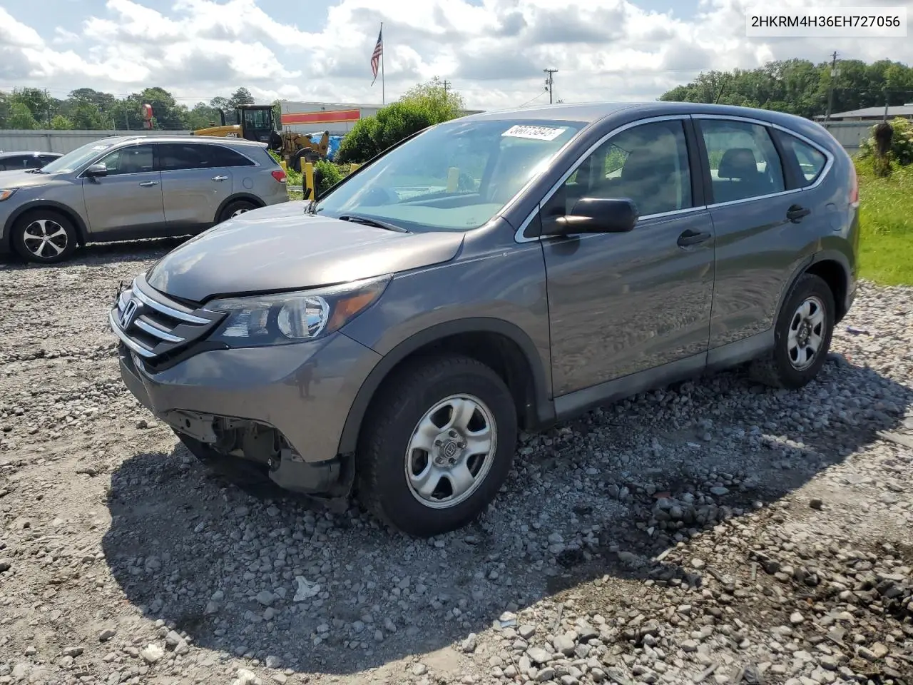 2014 Honda Cr-V Lx VIN: 2HKRM4H36EH727056 Lot: 56673845