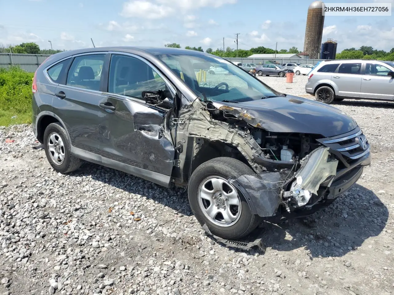 2014 Honda Cr-V Lx VIN: 2HKRM4H36EH727056 Lot: 56673845