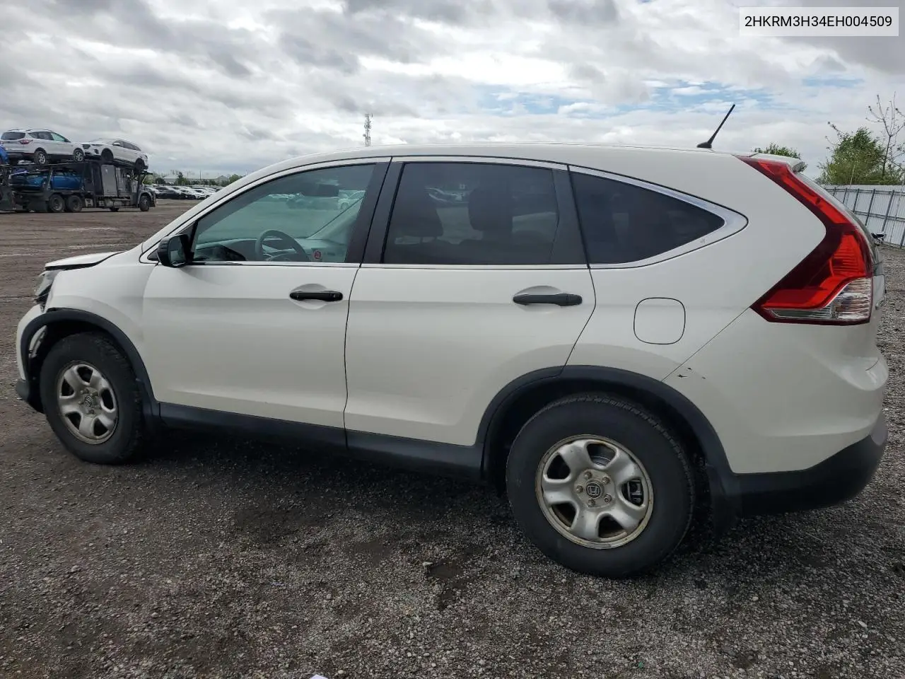 2014 Honda Cr-V Lx VIN: 2HKRM3H34EH004509 Lot: 56724855