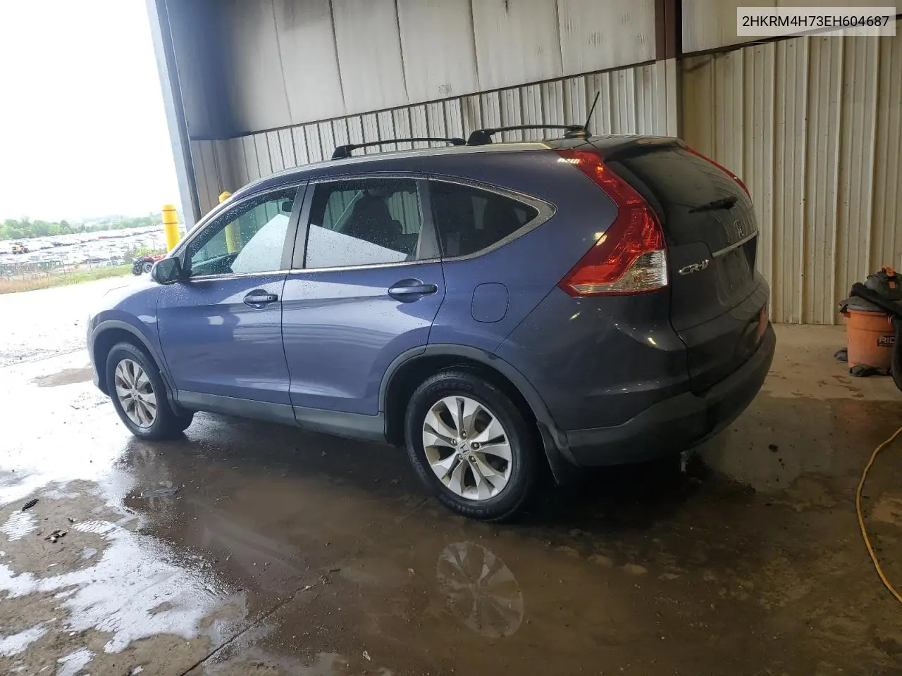 2014 Honda Cr-V Exl VIN: 2HKRM4H73EH604687 Lot: 56836005