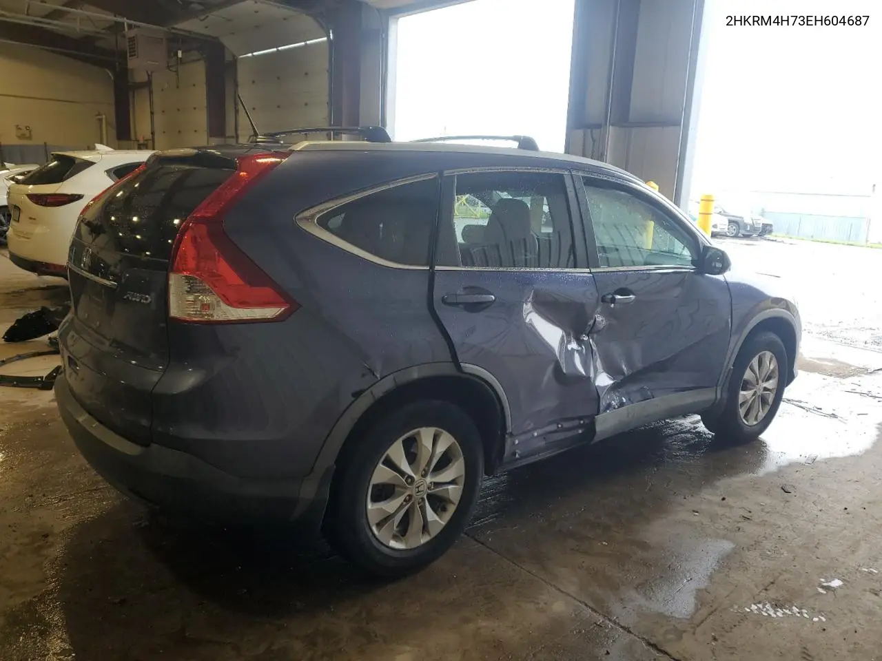2014 Honda Cr-V Exl VIN: 2HKRM4H73EH604687 Lot: 56836005