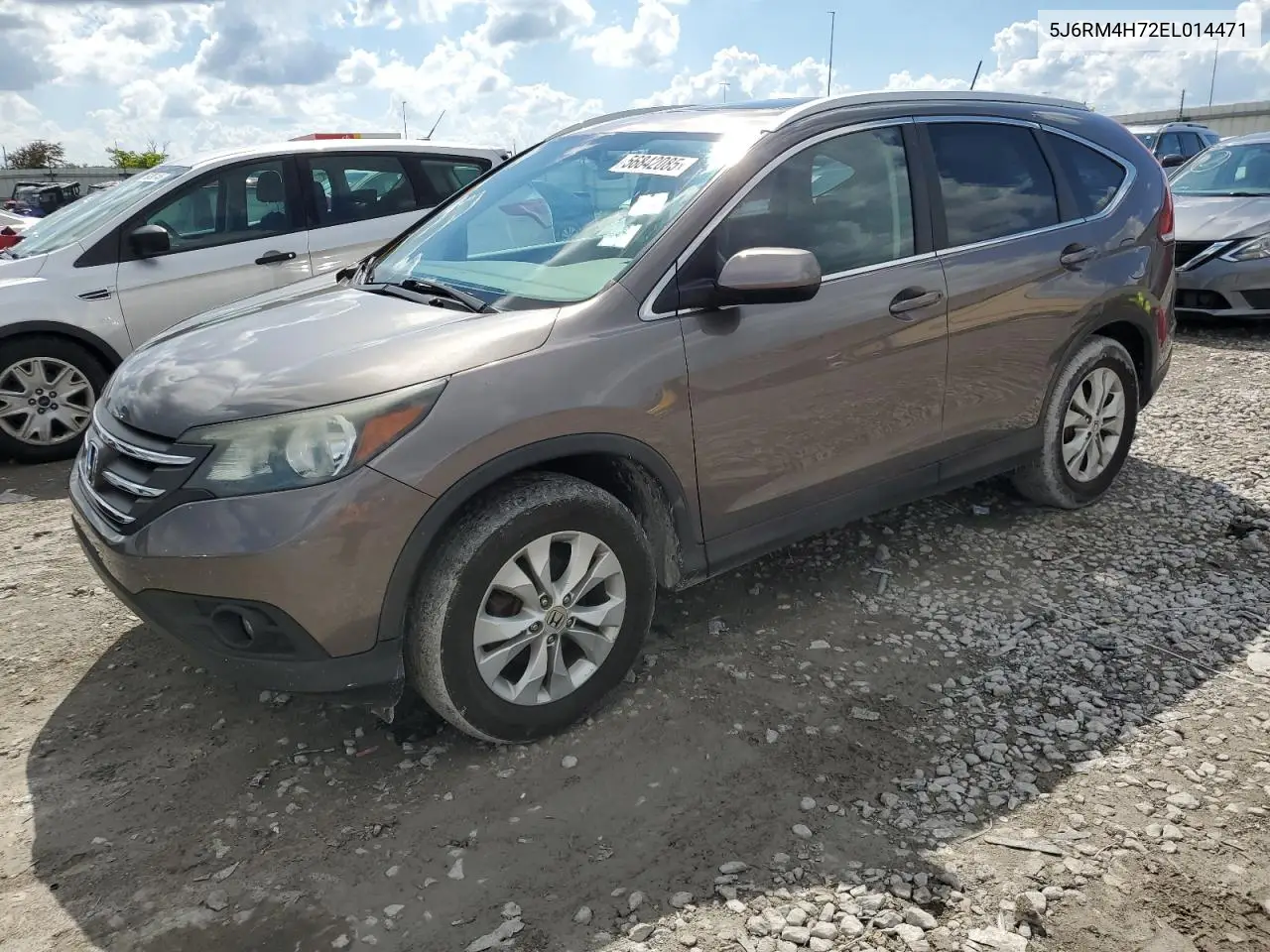 2014 Honda Cr-V Exl VIN: 5J6RM4H72EL014471 Lot: 56842085
