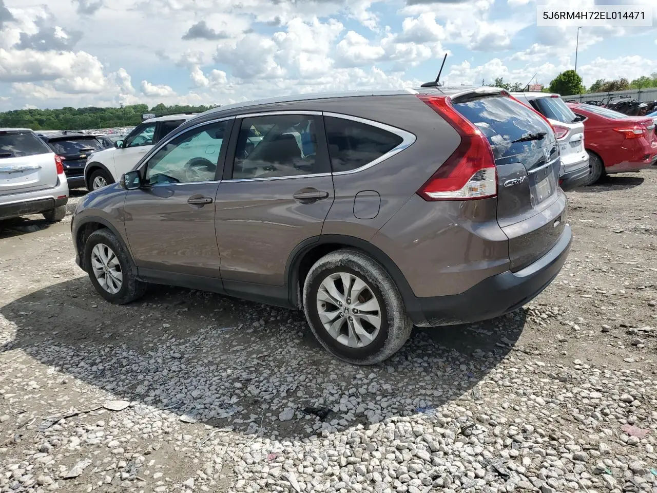 2014 Honda Cr-V Exl VIN: 5J6RM4H72EL014471 Lot: 56842085