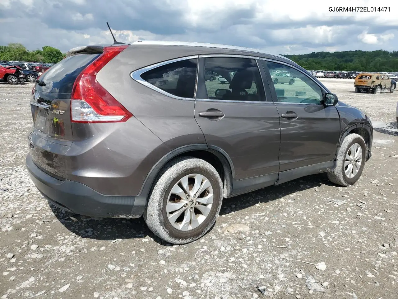 2014 Honda Cr-V Exl VIN: 5J6RM4H72EL014471 Lot: 56842085