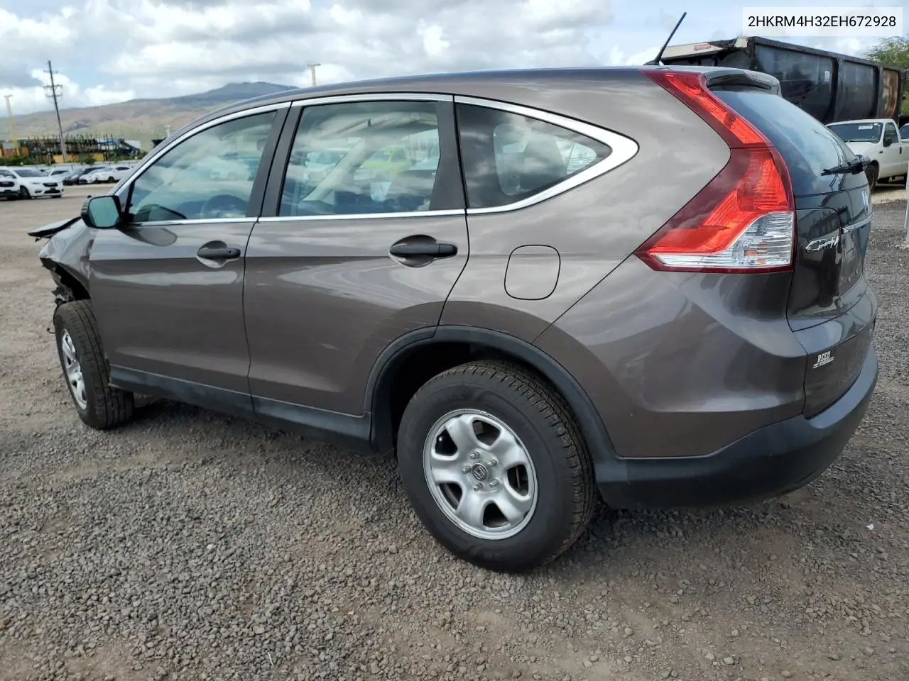 2014 Honda Cr-V Lx VIN: 2HKRM4H32EH672928 Lot: 56971705