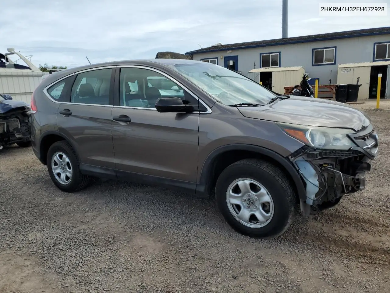 2014 Honda Cr-V Lx VIN: 2HKRM4H32EH672928 Lot: 56971705