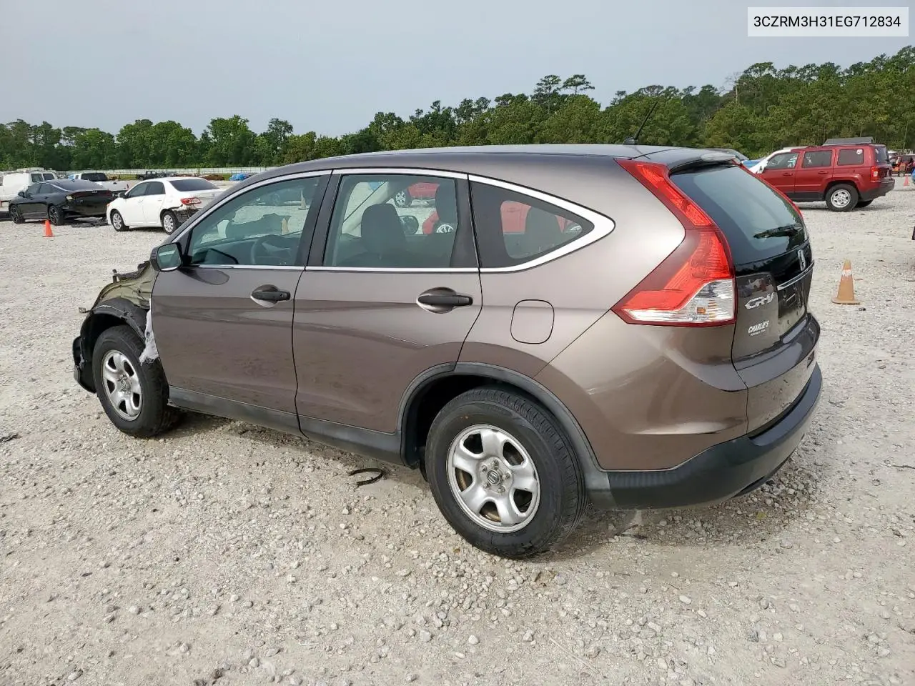 2014 Honda Cr-V Lx VIN: 3CZRM3H31EG712834 Lot: 56984165